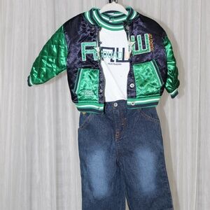 Rocawear Recruit Academy. 3-piece set.  Sz 6 - 9 mos.